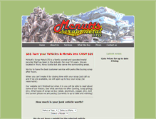 Tablet Screenshot of mcnutts.com